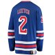 Men's New York Rangers Brian Leetch Fanatics Blue Premier Breakaway Retired Player Jersey