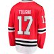 Men's Chicago Blackhawks Nick Foligno Fanatics Red Home Breakaway Jersey