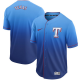 Men's Nike Texas Rangers Blank Royal Fade MLB Jersey