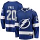 Men's Tampa Bay Lightning Nicholas Paul Fanatics Blue Home Breakaway Player Jersey