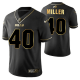 Men's Buffalo Bills #40 Von Miller Black Golden Edition Vapor Limited Jersey