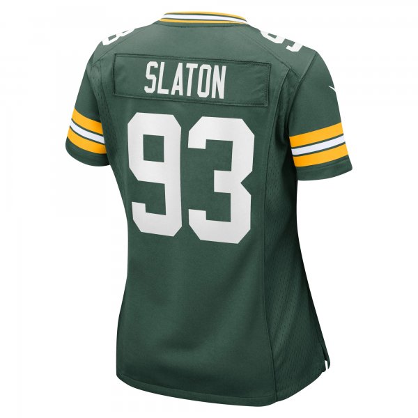 Women's Green Bay Packers T.J. Slaton Nike Green Nike Game Jersey