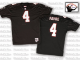 Men's Mitchell And Ness Atlanta Falcons #4 Brett Favre Black Alternate NFL Throwback Jersey
