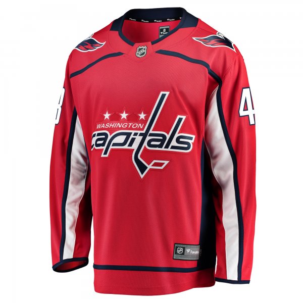 Men's Washington Capitals Tom Wilson Fanatics Red Home Breakaway Player Jersey