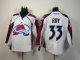 Colorado Avalanche #33 Patrick Roy White Stitched NHL Jersey