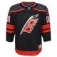 Youth Carolina Hurricanes  Black Home Premier Custom Jersey