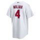 Men's St. Louis Cardinals Yadier Molina Nike White Home Replica Player Name Jersey