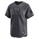 Men's New York Mets Francisco Lindor Nike Graphite 2024 City Connect Limited Player Jersey