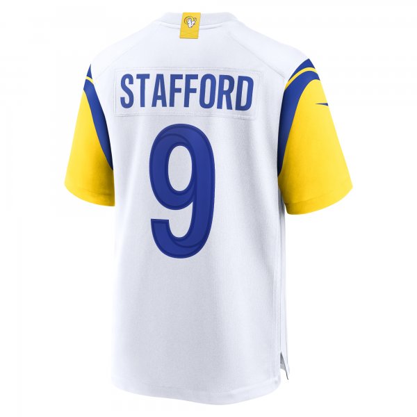 Men's Los Angeles Rams Matthew Stafford Nike White Alternate Player Game Jersey