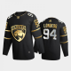 Men's Florida Panthers #94 Ryan Lomberg 2020-21 Golden Black Limited Jersey