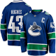 Men's Vancouver Canucks #43 Quinn Hughes Fanatics Branded Blue Home Breakaway Jersey