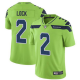 Men's Nike NFL Seattle Seahawks Drew Lock #2 Green Vapor Untouchable Limited Stitched Jersey