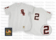 Mitchell And Ness Chicago White Sox #2 Nellie Fox Stitched White Throwback MLB Jersey