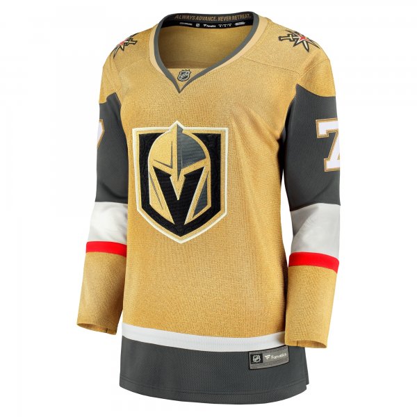 Women's Vegas Golden Knights Alex Pietrangelo Fanatics Gold Home Breakaway Player Jersey