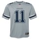 Youth Dallas Cowboys Micah Parsons Nike Gray Inverted Game Jersey