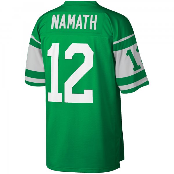 Men's New York Jets Joe Namath Mitchell & Ness Green Retired Player Legacy Replica Jersey