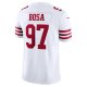 Men's San Francisco 49ers Nick Bosa Nike White Vapor F.U.S.E. Limited Jersey