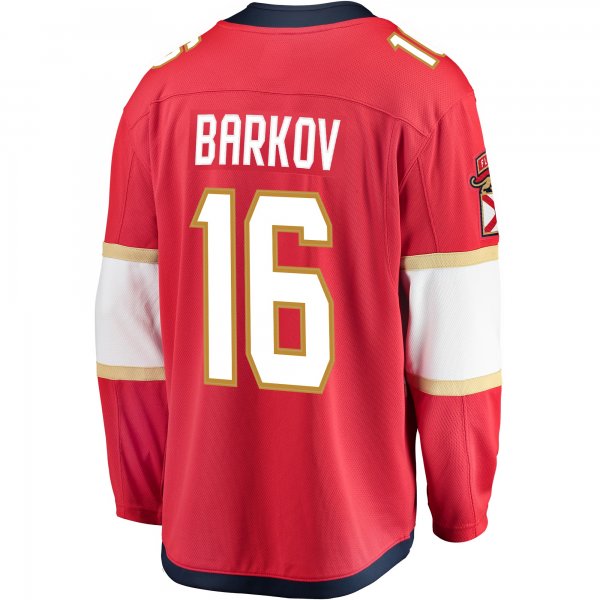 Men's Florida Panthers Aleksander Barkov Fanatics Red Breakaway Jersey