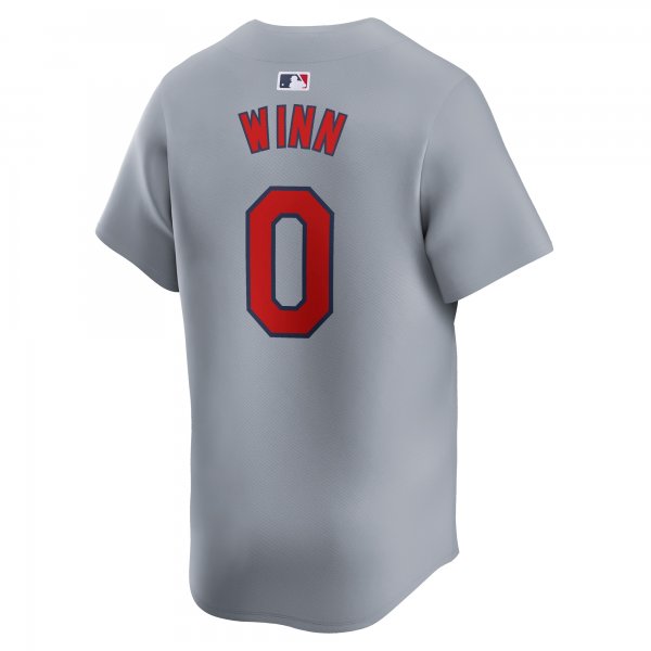 Men's St. Louis Cardinals Masyn Winn Nike Gray Away Limited Player Jersey