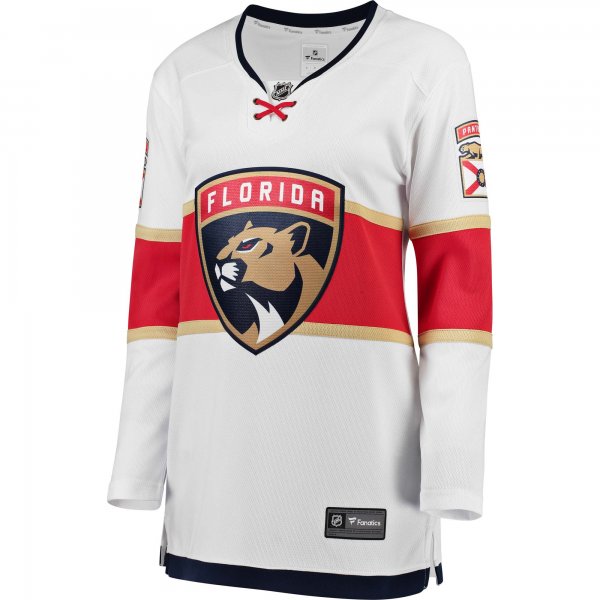 Women's Florida Panthers Fanatics White Away Breakaway Jersey