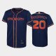 Youth's #20 Chas McCormick 2022 City Connect Houston Astros Cool Base Navy MLB Jersey