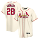 Nike Men's St. Louis Cardinals #28 Nolan Arenado Cream Alternate Official Replica Player Jersey