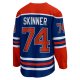 Men's Edmonton Oilers Stuart Skinner Fanatics Royal Home Breakaway Player Jersey