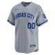 Men's Kansas City Royals  Nike Gray Away Limited Jersey