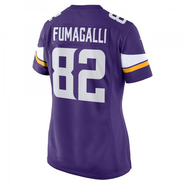 Women's Minnesota Vikings Troy Fumagalli Nike  Purple  Game Jersey