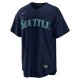 Men's Seattle Mariners Julio Rodriguez Nike Navy Official Replica Player Jersey