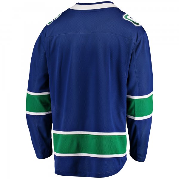 Men's Vancouver Canucks Fanatics Blue Home Team Breakaway Jersey