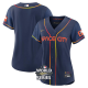 Women's Houston Astros Nike Navy 2022 City Connect Replica MLB Jersey with 2022 World Series Patch