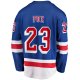 Men's New York Rangers Adam Fox Fanatics Blue Home Breakaway Replica Jersey