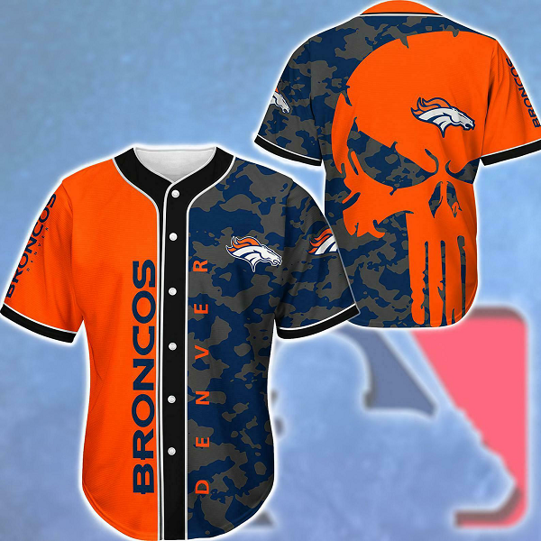 Denver Broncos NFL Stitched Fashion Baseball Legend Jersey