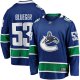 Men's Vancouver Canucks Teddy Blueger Fanatics Blue Home Breakaway Jersey