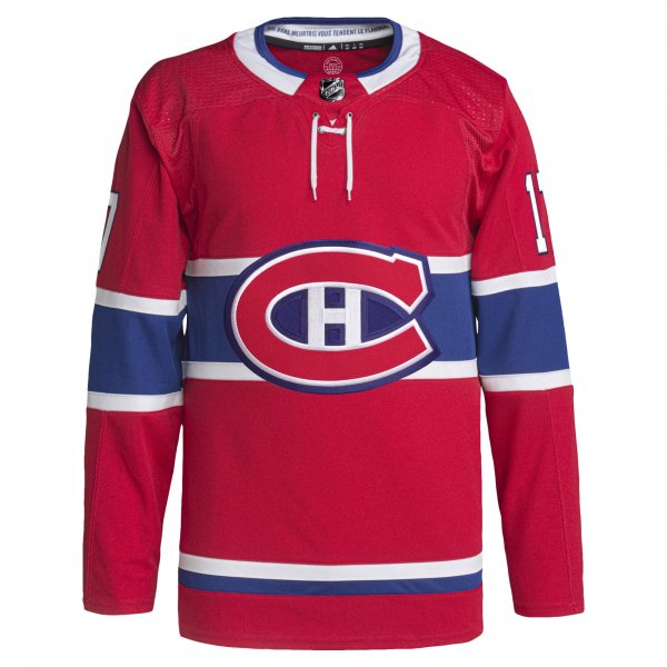 Men's Montreal Canadiens Josh Anderson adidas Red Home Primegreen Pro Player Jersey