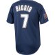 Men's Houston Astros Craig Biggio Mitchell & Ness Navy Cooperstown Collection 1994 Jersey