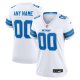 Women's Detroit Lions  Nike White Custom Game Jersey