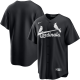 Men's St. Louis Cardinals Nike Black/White Official Cool Base Jersey