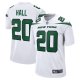 Men's New York Jets Breece Hall Nike White Away Game Player Jersey