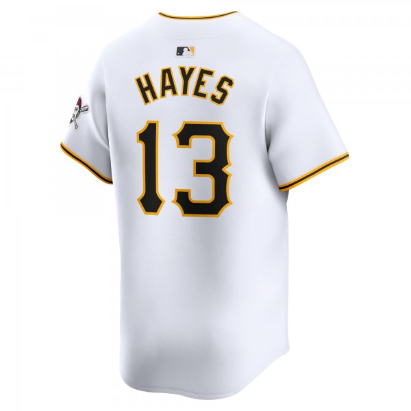 Men's Pittsburgh Pirates Ke'Bryan Hayes Nike White Home Limited Player Jersey