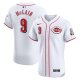 Men's Cincinnati Reds Matt McLain Nike White Home Elite Player Jersey