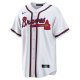 Men's Atlanta Braves Nike White Home Replica Team Jersey