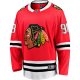 Men's Chicago Blackhawks Connor Bedard Fanatics Red Home Breakaway Player Jersey