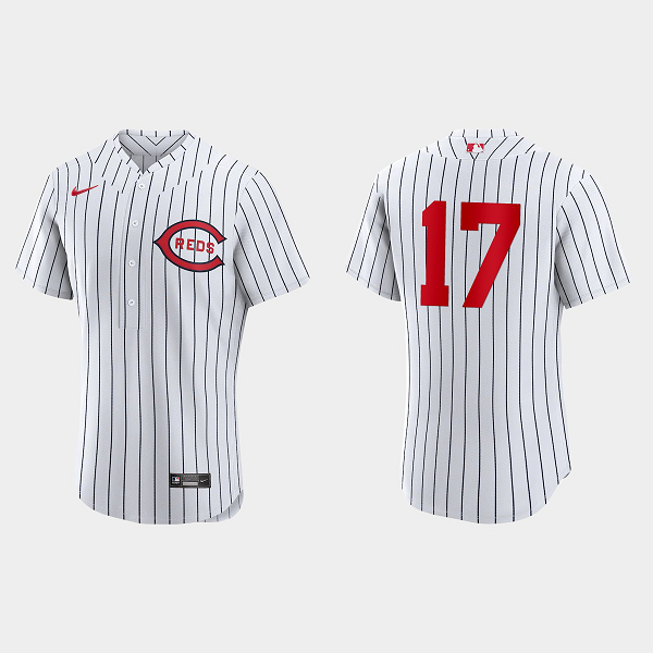 Men's Cincinnati Reds #17 Kyle Farmer 2022 Field of Dreams Flex Base Jersey - White