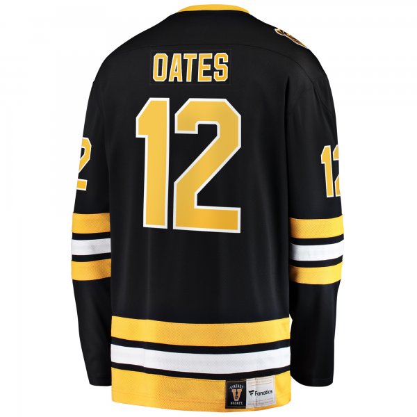 Men's Boston Bruins Adam Oates Fanatics Black Premier Breakaway Retired Player Jersey