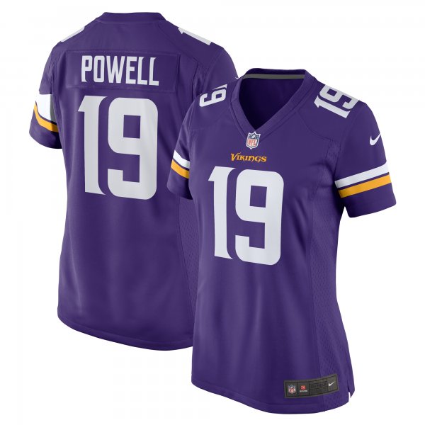 Women's Minnesota Vikings Brandon Powell Nike Purple Game Jersey