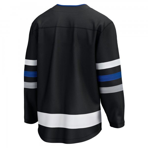 Men's Tampa Bay Lightning Fanatics Black Alternate Premier Breakaway Jersey