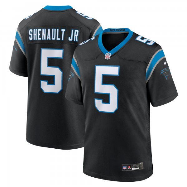 Men's Carolina Panthers Laviska Shenault Jr. Nike Black Team Game Jersey