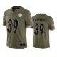 Pittsburgh Steelers Minkah Fitzpatrick #39 Olive 2022 Salute To Service Limited Jersey